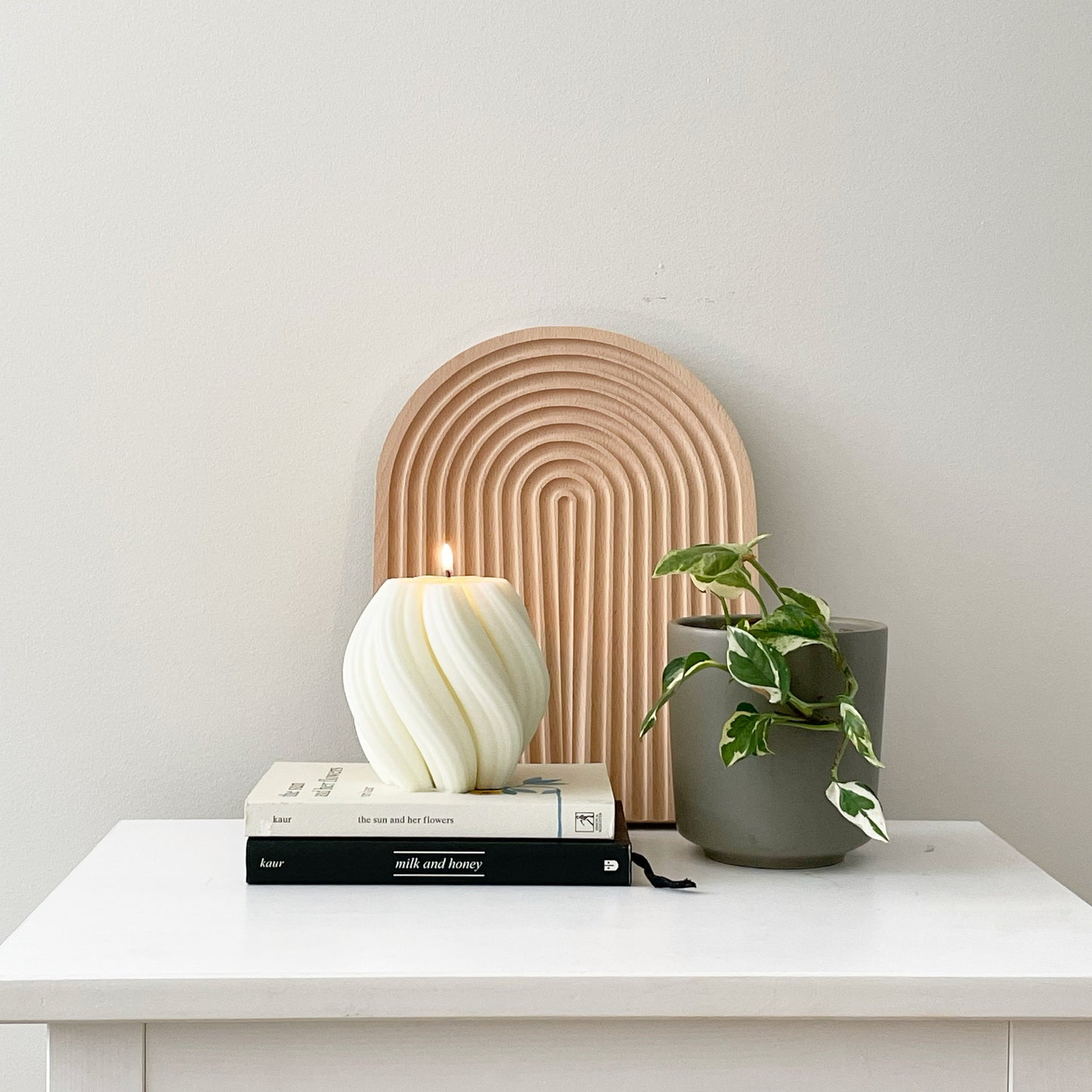 Arch Wooden Tray